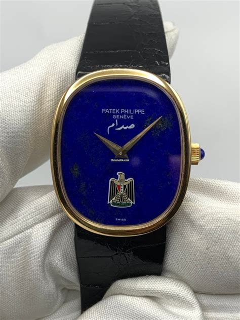 saddam hussein patek philippe|Saddam's Secret: The Hidden Patek Philippe Collection Revealed .